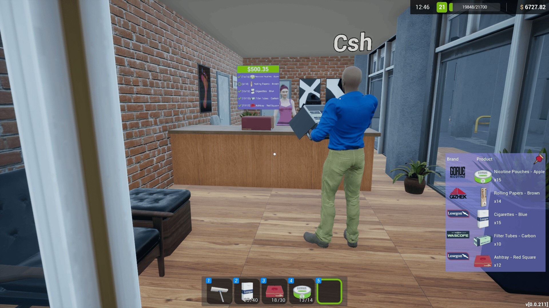 烟店模拟器 Tobacco Shop Simulator（云游戏）游戏截图4