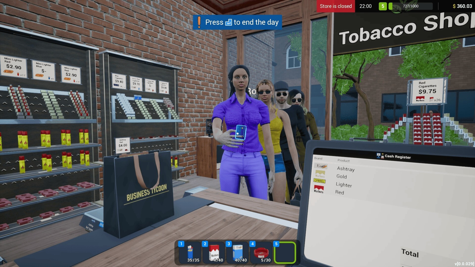 烟店模拟器 Tobacco Shop Simulator（云游戏）游戏截图2