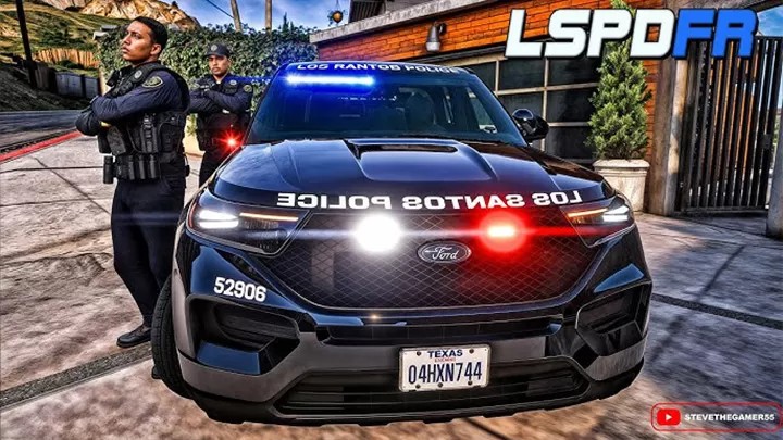 GTA5 美国警察模组（云游戏）游戏截图2
