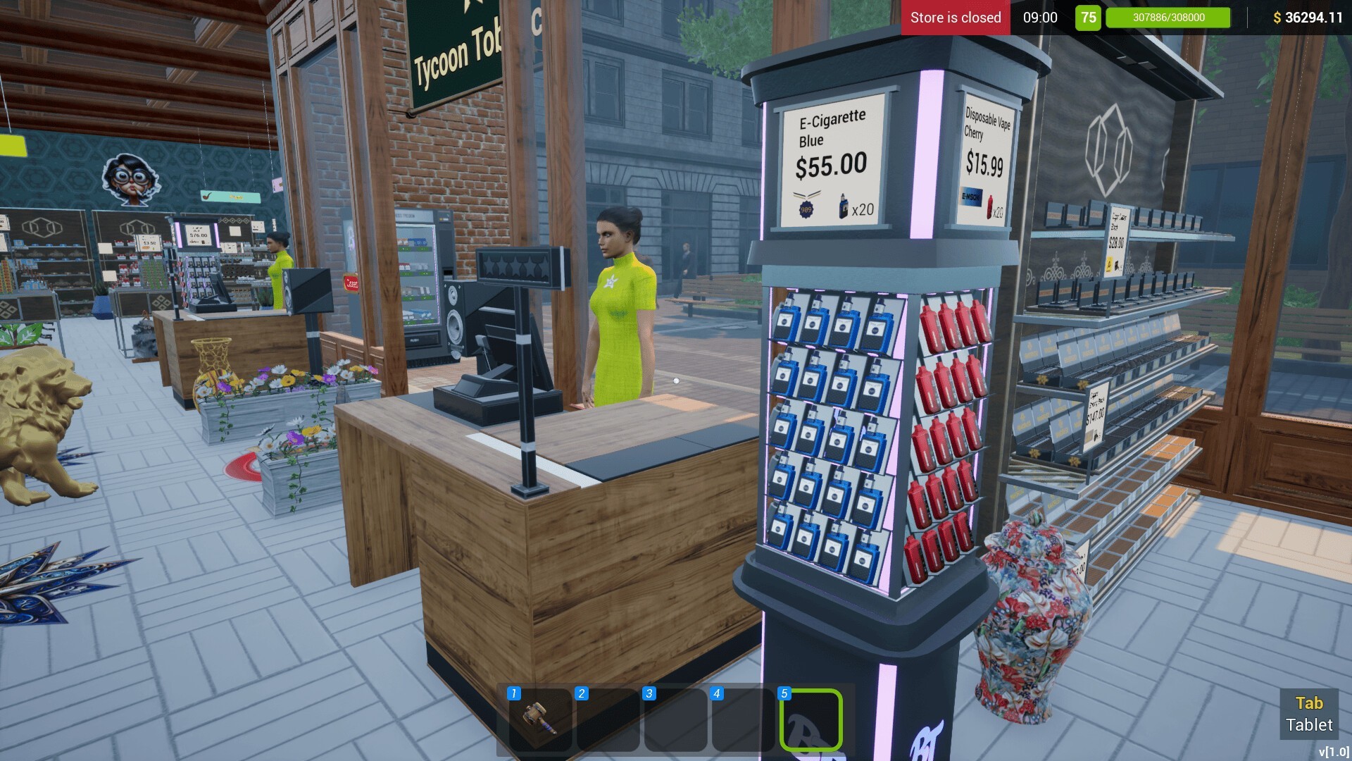 烟店模拟器 Tobacco Shop Simulator『云游戏』