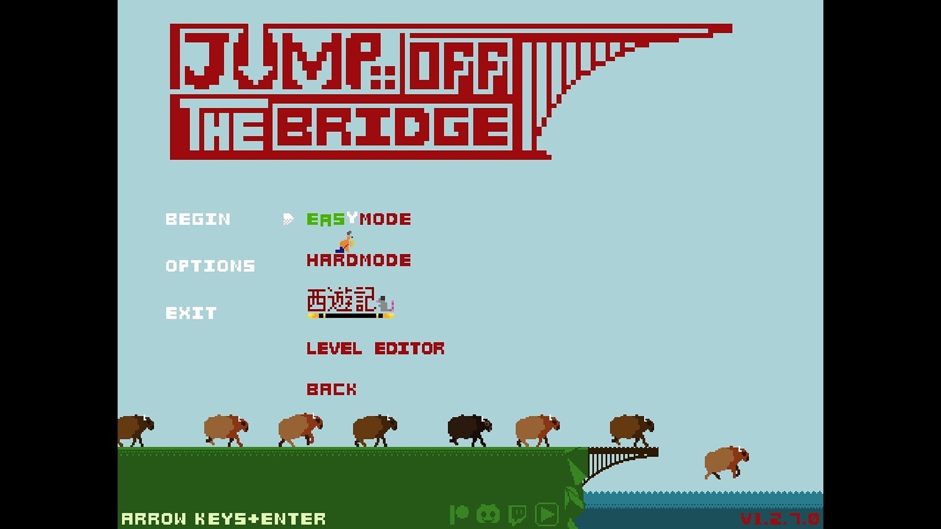 跳过那座桥 Jump Off The Bridge（云游戏）游戏截图1